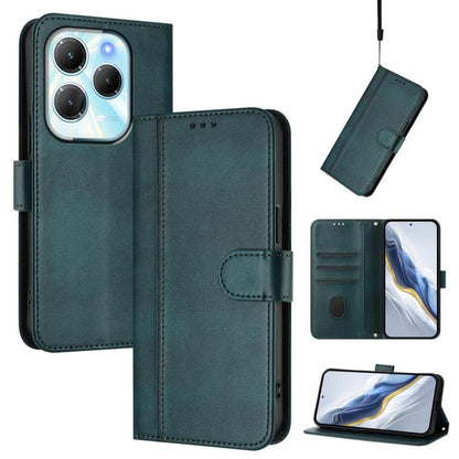 Line Splicing Buckle Retro Leather Phone Case, For Infinix Hot 50 5G, For Infinix Zero 40 4G / 5G, For Infinix Note 40X 5G, For Infinix Note 40 5G, For Infinix GT 20 Pro 5G, For Infinix Note 40 Pro 4G / 5G / 40 Pro+ 5G, For Infinix Note 40 4G          ...