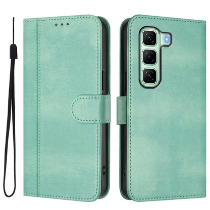 Line Splicing Buckle Retro Leather Phone Case, For Infinix Hot 50 5G, For Infinix Zero 40 4G / 5G, For Infinix Note 40X 5G, For Infinix Note 40 5G, For Infinix GT 20 Pro 5G, For Infinix Note 40 Pro 4G / 5G / 40 Pro+ 5G, For Infinix Note 40 4G          ...