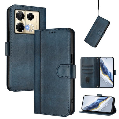 Line Splicing Buckle Retro Leather Phone Case, For Infinix Hot 50 5G, For Infinix Zero 40 4G / 5G, For Infinix Note 40X 5G, For Infinix Note 40 5G, For Infinix GT 20 Pro 5G, For Infinix Note 40 Pro 4G / 5G / 40 Pro+ 5G, For Infinix Note 40 4G          ...