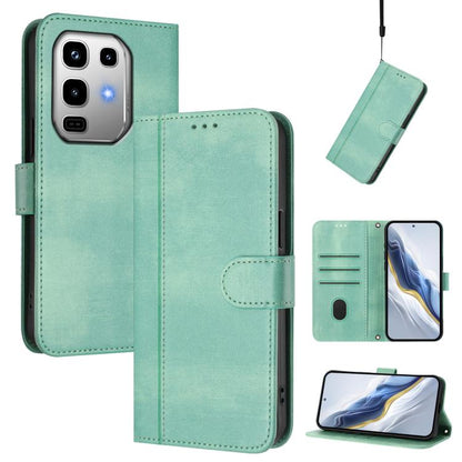 Line Splicing Buckle Retro Leather Phone Case, For Infinix GT 50 Pro 5G, For Infinix Note Edge 5G Global, For Infinix Smart 20 4G / X6840, For Infinix Note 60 5G / Note 60 Pro 5G, For Infinix Smart 10 Plus, For Infinix GT 30 Pro, For Infinix Note 50s  ...