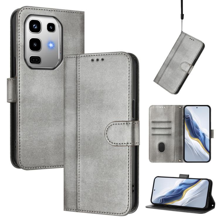 Line Splicing Buckle Retro Leather Phone Case, For Infinix GT 50 Pro 5G, For Infinix Note Edge 5G Global, For Infinix Smart 20 4G / X6840, For Infinix Note 60 5G / Note 60 Pro 5G, For Infinix Smart 10 Plus, For Infinix GT 30 Pro, For Infinix Note 50s  ...
