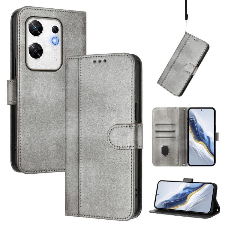 Line Splicing Buckle Retro Leather Phone Case, For Infinix Hot 50 5G, For Infinix Zero 40 4G / 5G, For Infinix Note 40X 5G, For Infinix Note 40 5G, For Infinix GT 20 Pro 5G, For Infinix Note 40 Pro 4G / 5G / 40 Pro+ 5G, For Infinix Note 40 4G          ...