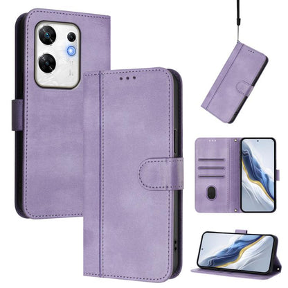 Line Splicing Buckle Retro Leather Phone Case, For Infinix Hot 50 5G, For Infinix Zero 40 4G / 5G, For Infinix Note 40X 5G, For Infinix Note 40 5G, For Infinix GT 20 Pro 5G, For Infinix Note 40 Pro 4G / 5G / 40 Pro+ 5G, For Infinix Note 40 4G          ...