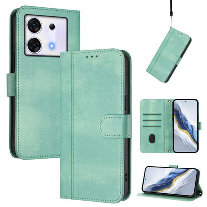 Line Splicing Buckle Retro Leather Phone Case, For Infinix Hot 50 5G, For Infinix Zero 40 4G / 5G, For Infinix Note 40X 5G, For Infinix Note 40 5G, For Infinix GT 20 Pro 5G, For Infinix Note 40 Pro 4G / 5G / 40 Pro+ 5G, For Infinix Note 40 4G          ...