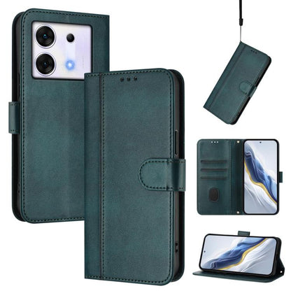 Line Splicing Buckle Retro Leather Phone Case, For Infinix Hot 50 5G, For Infinix Zero 40 4G / 5G, For Infinix Note 40X 5G, For Infinix Note 40 5G, For Infinix GT 20 Pro 5G, For Infinix Note 40 Pro 4G / 5G / 40 Pro+ 5G, For Infinix Note 40 4G          ...