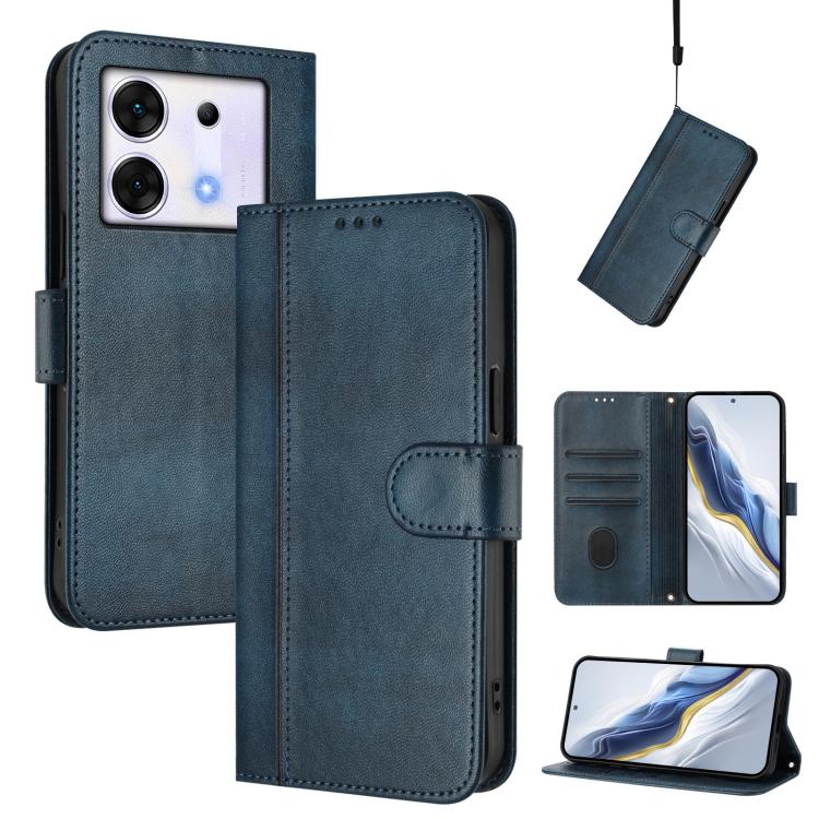 Line Splicing Buckle Retro Leather Phone Case, For Infinix Hot 50 5G, For Infinix Zero 40 4G / 5G, For Infinix Note 40X 5G, For Infinix Note 40 5G, For Infinix GT 20 Pro 5G, For Infinix Note 40 Pro 4G / 5G / 40 Pro+ 5G, For Infinix Note 40 4G          ...