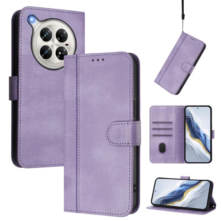 Line Splicing Buckle Retro Leather Phone Case, For Infinix Hot 50 5G, For Infinix Zero 40 4G / 5G, For Infinix Note 40X 5G, For Infinix Note 40 5G, For Infinix GT 20 Pro 5G, For Infinix Note 40 Pro 4G / 5G / 40 Pro+ 5G, For Infinix Note 40 4G          ...