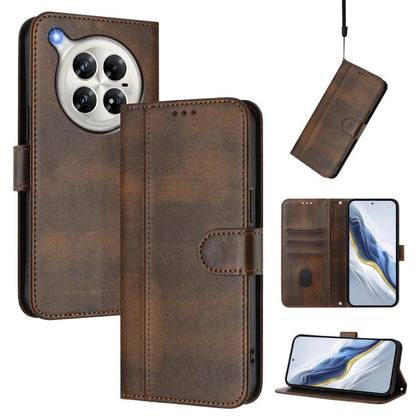 Line Splicing Buckle Retro Leather Phone Case, For Infinix Hot 50 5G, For Infinix Zero 40 4G / 5G, For Infinix Note 40X 5G, For Infinix Note 40 5G, For Infinix GT 20 Pro 5G, For Infinix Note 40 Pro 4G / 5G / 40 Pro+ 5G, For Infinix Note 40 4G          ...