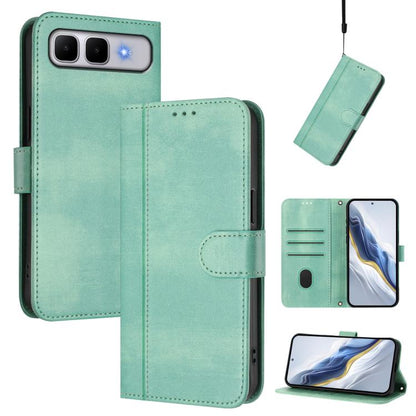 Line Splicing Buckle Retro Leather Phone Case, For Infinix GT 50 Pro 5G, For Infinix Note Edge 5G Global, For Infinix Smart 20 4G / X6840, For Infinix Note 60 5G / Note 60 Pro 5G, For Infinix Smart 10 Plus, For Infinix GT 30 Pro, For Infinix Note 50s  ...
