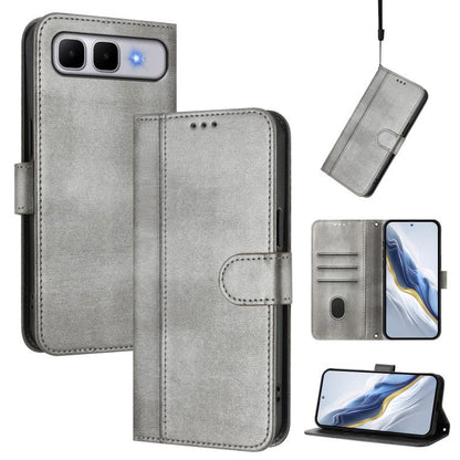 Line Splicing Buckle Retro Leather Phone Case, For Infinix GT 50 Pro 5G, For Infinix Note Edge 5G Global, For Infinix Smart 20 4G / X6840, For Infinix Note 60 5G / Note 60 Pro 5G, For Infinix Smart 10 Plus, For Infinix GT 30 Pro, For Infinix Note 50s  ...