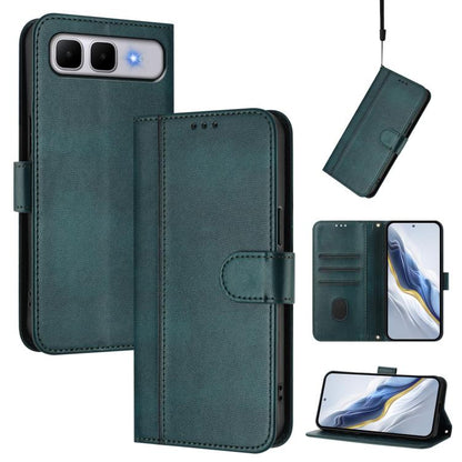 Line Splicing Buckle Retro Leather Phone Case, For Infinix GT 50 Pro 5G, For Infinix Note Edge 5G Global, For Infinix Smart 20 4G / X6840, For Infinix Note 60 5G / Note 60 Pro 5G, For Infinix Smart 10 Plus, For Infinix GT 30 Pro, For Infinix Note 50s  ...
