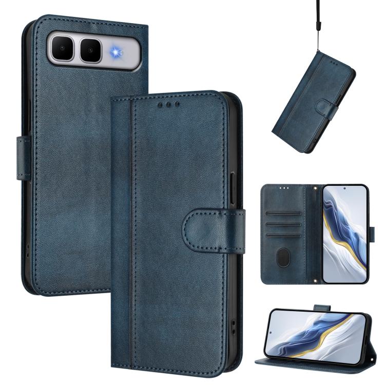Line Splicing Buckle Retro Leather Phone Case, For Infinix GT 50 Pro 5G, For Infinix Note Edge 5G Global, For Infinix Smart 20 4G / X6840, For Infinix Note 60 5G / Note 60 Pro 5G, For Infinix Smart 10 Plus, For Infinix GT 30 Pro, For Infinix Note 50s  ...