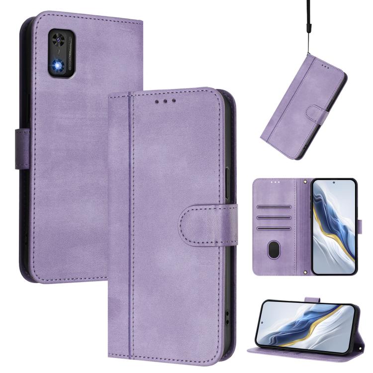 Line Splicing Buckle Retro Leather Phone Case, For Tecno Pova 6 Neo 5G / Spark 30 5G, For Tecno Spark 30 4G, For Tecno Spark Go 5G 2025 / Infinix Hot 60i, For Tecno Spark 30C 4G, For Tecno Spark 20 Pro 5G, For Tecno Pop 6C                              ...