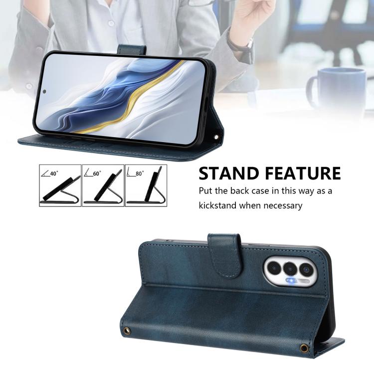 Line Splicing Buckle Retro Leather Phone Case, For Tecno Spark 10 Pro 4G, For Tecno Camon 19 / 19 Pro 5G, For Tecno Pova 4 Pro, For Tecno Pova 4, For Tecno Pova Neo 2, For Tecno Spark Go 2022 / 8C / 9, For Tecno Spark 9 Pro / 9T, For Tecno Pova 3      ...