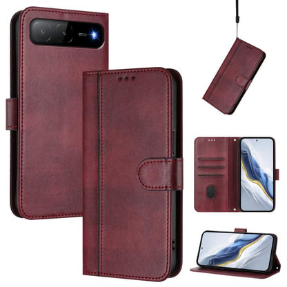 Line Splicing Buckle Retro Leather Phone Case, For Tecno Pova 6 Neo 5G / Spark 30 5G, For Tecno Spark 30 4G, For Tecno Spark Go 5G 2025 / Infinix Hot 60i, For Tecno Spark 30C 4G, For Tecno Spark 20 Pro 5G, For Tecno Pop 6C                              ...