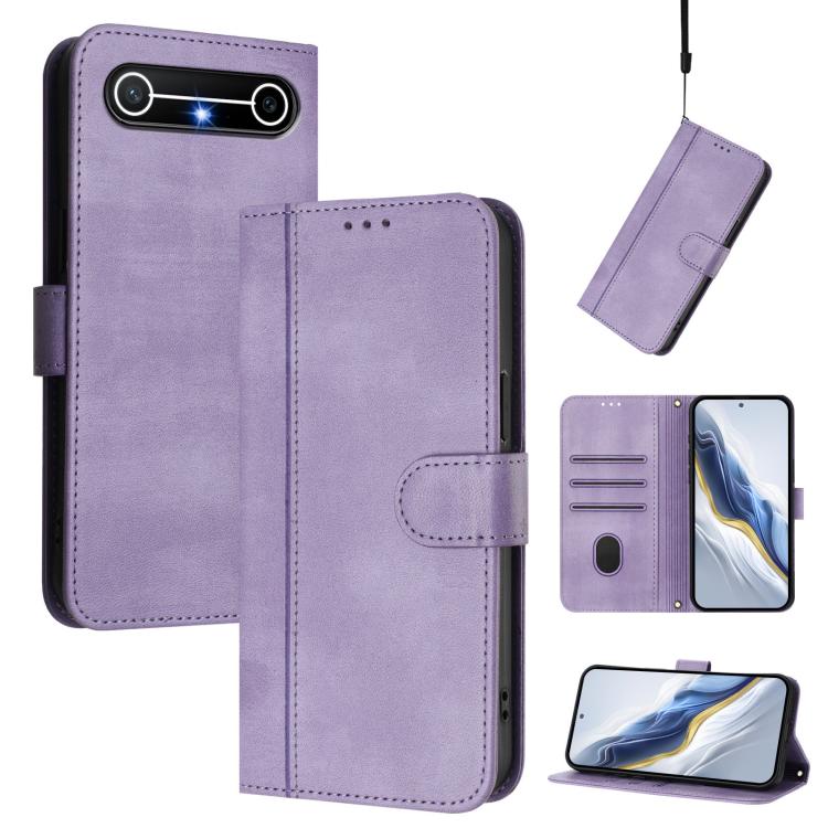 Line Splicing Buckle Retro Leather Phone Case, For Tecno Camon 50 Pro 4G, For Tecno Camon 50 4G, For Tecno Spark Slim 5G, For Tecno Pop 10 / Infinix Smart 10 4G, For Tecno Spark Go 1S / Go 2025, For Tecno Camon 40 Pro 4G, For Tecno Camon 40 Premier    ...