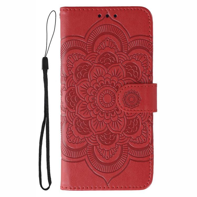 Sun Mandala Embossing Pattern Phone Leather Case, For Nothing CMF Phone 2 Pro, For Nothing Phone 3a, For Nothing Phone 3a Pro, For Nothing CMF Phone 1