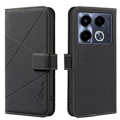 Geometric Pattern RFID Leather Phone Case, For Infinix Hot 70 Pro 5G, For Infinix GT 50 Pro 5G, For Infinix Hot 70 5G, For Infinix Smart 20 4G, For Infinix Note 60 5G / 60 Pro 5G, For Infinix Hot 60 Pro+ 4G, For Infinix Hot 60 Pro 4G                   ...