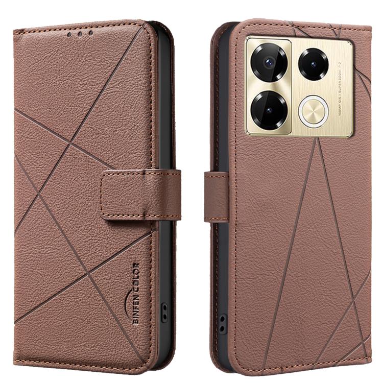 Geometric Pattern RFID Leather Phone Case, For Infinix Hot 70 Pro 5G, For Infinix GT 50 Pro 5G, For Infinix Hot 70 5G, For Infinix Smart 20 4G, For Infinix Note 60 5G / 60 Pro 5G, For Infinix Hot 60 Pro+ 4G, For Infinix Hot 60 Pro 4G                   ...
