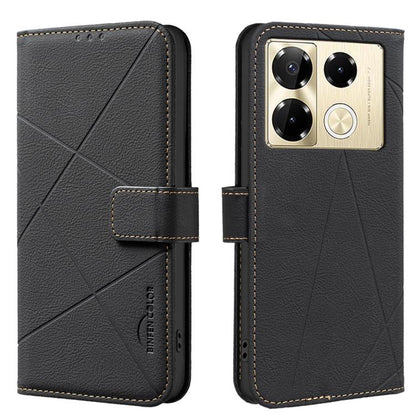 Geometric Pattern RFID Leather Phone Case, For Infinix Hot 70 Pro 5G, For Infinix GT 50 Pro 5G, For Infinix Hot 70 5G, For Infinix Smart 20 4G, For Infinix Note 60 5G / 60 Pro 5G, For Infinix Hot 60 Pro+ 4G, For Infinix Hot 60 Pro 4G                   ...