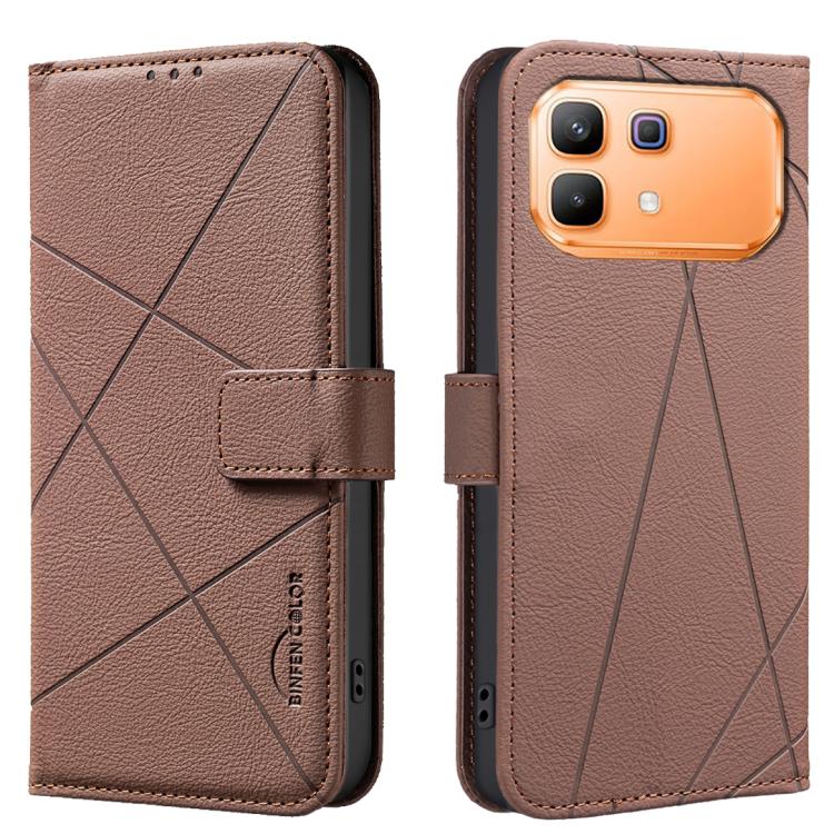 Geometric Pattern RFID Leather Phone Case, For Infinix Hot 70 Pro 5G, For Infinix GT 50 Pro 5G, For Infinix Hot 70 5G, For Infinix Smart 20 4G, For Infinix Note 60 5G / 60 Pro 5G, For Infinix Hot 60 Pro+ 4G, For Infinix Hot 60 Pro 4G                   ...
