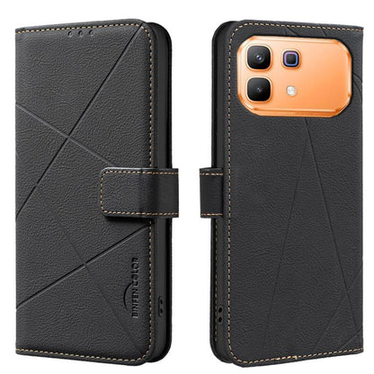Geometric Pattern RFID Leather Phone Case, For Infinix Hot 70 Pro 5G, For Infinix GT 50 Pro 5G, For Infinix Hot 70 5G, For Infinix Smart 20 4G, For Infinix Note 60 5G / 60 Pro 5G, For Infinix Hot 60 Pro+ 4G, For Infinix Hot 60 Pro 4G                   ...