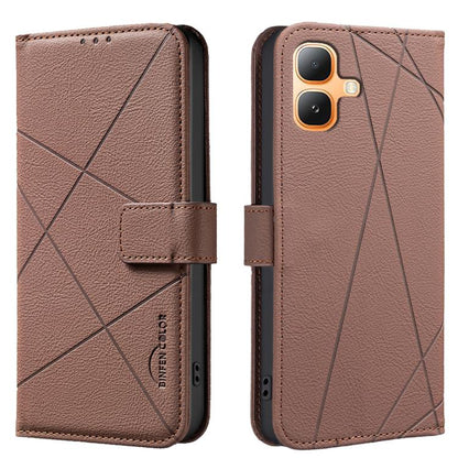 Geometric Pattern RFID Leather Phone Case, For Infinix Hot 70 Pro 5G, For Infinix GT 50 Pro 5G, For Infinix Hot 70 5G, For Infinix Smart 20 4G, For Infinix Note 60 5G / 60 Pro 5G, For Infinix Hot 60 Pro+ 4G, For Infinix Hot 60 Pro 4G                   ...
