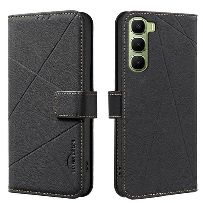 Geometric Pattern RFID Leather Phone Case, For Infinix Hot 70 Pro 5G, For Infinix GT 50 Pro 5G, For Infinix Hot 70 5G, For Infinix Smart 20 4G, For Infinix Note 60 5G / 60 Pro 5G, For Infinix Hot 60 Pro+ 4G, For Infinix Hot 60 Pro 4G                   ...