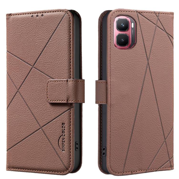 Geometric Pattern RFID Leather Phone Case, For Infinix Hot 70 Pro 5G, For Infinix GT 50 Pro 5G, For Infinix Hot 70 5G, For Infinix Smart 20 4G, For Infinix Note 60 5G / 60 Pro 5G, For Infinix Hot 60 Pro+ 4G, For Infinix Hot 60 Pro 4G                   ...
