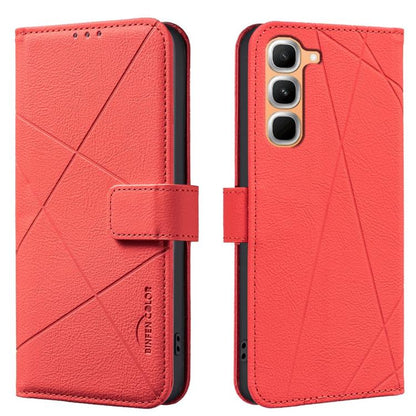 Geometric Pattern RFID Leather Phone Case, For Infinix Hot 70 Pro 5G, For Infinix GT 50 Pro 5G, For Infinix Hot 70 5G, For Infinix Smart 20 4G, For Infinix Note 60 5G / 60 Pro 5G, For Infinix Hot 60 Pro+ 4G, For Infinix Hot 60 Pro 4G                   ...