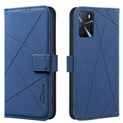 Geometric Pattern RFID Leather Phone Case, For OPPO A96 5G / Reno7 Z, For OPPO A16 / A16S / A54S / A55 5G, For OPPO A94 4G / Reno5 F / F19 Rro, For OPPO A94 5G / F19 Pro+ / Reno5 Z 5G, For OPPO A74 5G / A93 5G / A54 5G, For OPPO A74 4G / F19 4G        ...
