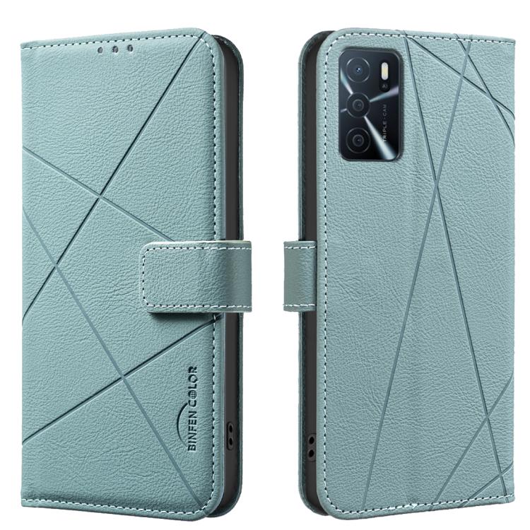 Geometric Pattern RFID Leather Phone Case, For OPPO A96 5G / Reno7 Z, For OPPO A16 / A16S / A54S / A55 5G, For OPPO A94 4G / Reno5 F / F19 Rro, For OPPO A94 5G / F19 Pro+ / Reno5 Z 5G, For OPPO A74 5G / A93 5G / A54 5G, For OPPO A74 4G / F19 4G        ...