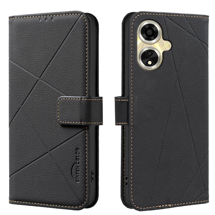 Geometric Pattern RFID Leather Phone Case, For OPPO A96 5G / Reno7 Z, For OPPO A16 / A16S / A54S / A55 5G, For OPPO A94 4G / Reno5 F / F19 Rro, For OPPO A94 5G / F19 Pro+ / Reno5 Z 5G, For OPPO A74 5G / A93 5G / A54 5G, For OPPO A74 4G / F19 4G        ...