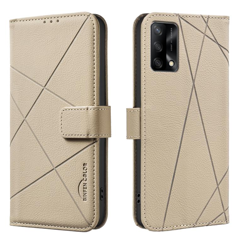 Geometric Pattern RFID Leather Phone Case, For OPPO A96 5G / Reno7 Z, For OPPO A16 / A16S / A54S / A55 5G, For OPPO A94 4G / Reno5 F / F19 Rro, For OPPO A94 5G / F19 Pro+ / Reno5 Z 5G, For OPPO A74 5G / A93 5G / A54 5G, For OPPO A74 4G / F19 4G        ...