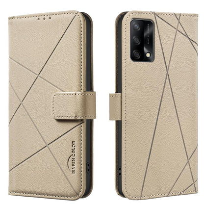 Geometric Pattern RFID Leather Phone Case, For OPPO A96 5G / Reno7 Z, For OPPO A16 / A16S / A54S / A55 5G, For OPPO A94 4G / Reno5 F / F19 Rro, For OPPO A94 5G / F19 Pro+ / Reno5 Z 5G, For OPPO A74 5G / A93 5G / A54 5G, For OPPO A74 4G / F19 4G        ...
