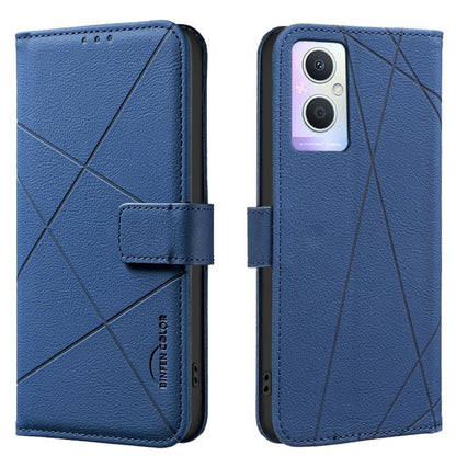 Geometric Pattern RFID Leather Phone Case, For OPPO A96 5G / Reno7 Z, For OPPO A16 / A16S / A54S / A55 5G, For OPPO A94 4G / Reno5 F / F19 Rro, For OPPO A94 5G / F19 Pro+ / Reno5 Z 5G, For OPPO A74 5G / A93 5G / A54 5G, For OPPO A74 4G / F19 4G        ...