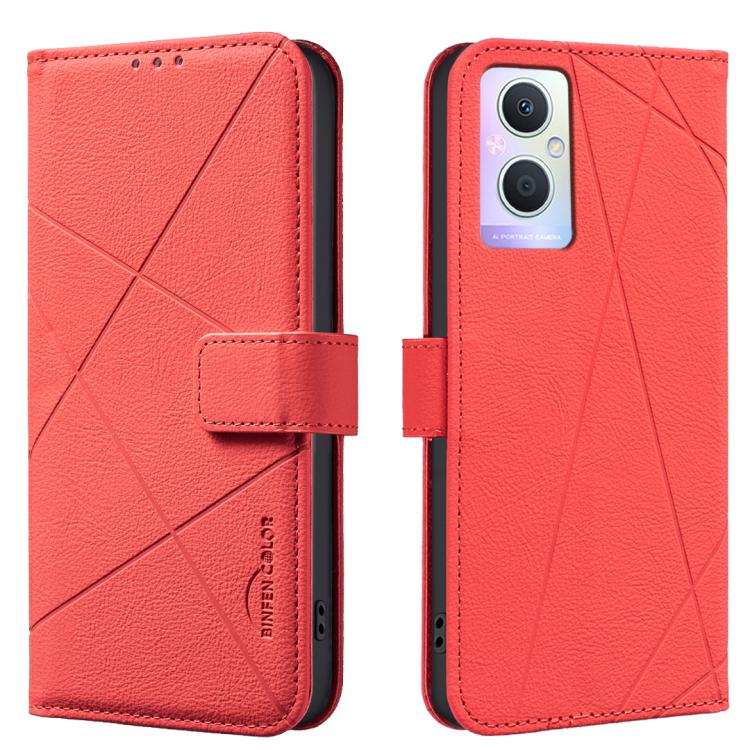 Geometric Pattern RFID Leather Phone Case, For OPPO A96 5G / Reno7 Z, For OPPO A16 / A16S / A54S / A55 5G, For OPPO A94 4G / Reno5 F / F19 Rro, For OPPO A94 5G / F19 Pro+ / Reno5 Z 5G, For OPPO A74 5G / A93 5G / A54 5G, For OPPO A74 4G / F19 4G        ...
