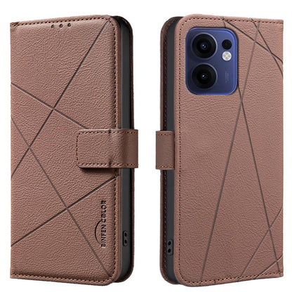 Geometric Pattern RFID Leather Phone Case, For OPPO Reno16 F 5G/Reno16 FS 5G, For OPPO Reno16/Reno16 Pro 5G Global, For OPPO Reno15 F 5G Global, For OPPO Reno15 5G Global, For OPPO A6 Pro 5G/4G Global / F31 5G, For OPPO Reno14 F 5G, For OPPO A79 5G    ...