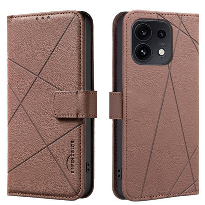 Geometric Pattern RFID Leather Phone Case, For OPPO Reno16 F 5G/Reno16 FS 5G, For OPPO Reno16/Reno16 Pro 5G Global, For OPPO Reno15 F 5G Global, For OPPO Reno15 5G Global, For OPPO A6 Pro 5G/4G Global / F31 5G, For OPPO Reno14 F 5G, For OPPO A79 5G    ...