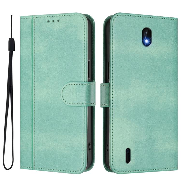 Line Splicing Buckle Retro Leather Phone Case, For Nokia C01 Plus / C1 2nd Edition, For Nokia XR20, For Nokia C10 / C20, For Nokia X20 / X10, For Nokia 6.3 / G20 / G10