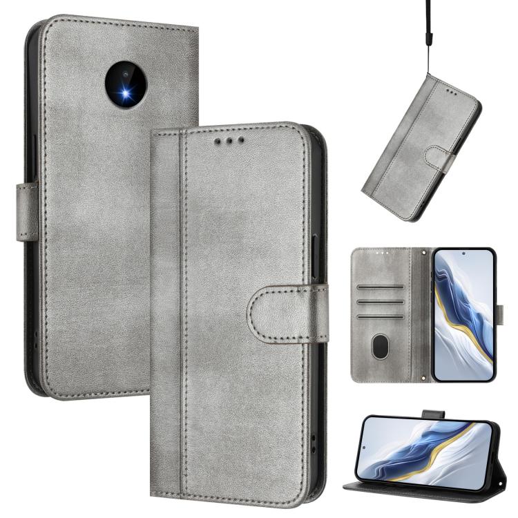Line Splicing Buckle Retro Leather Phone Case, For Nokia C01 Plus / C1 2nd Edition, For Nokia XR20, For Nokia C10 / C20, For Nokia X20 / X10, For Nokia 6.3 / G20 / G10