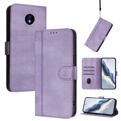 Line Splicing Buckle Retro Leather Phone Case, For Nokia C01 Plus / C1 2nd Edition, For Nokia XR20, For Nokia C10 / C20, For Nokia X20 / X10, For Nokia 6.3 / G20 / G10