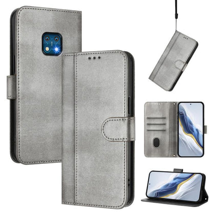 Line Splicing Buckle Retro Leather Phone Case, For Nokia C01 Plus / C1 2nd Edition, For Nokia XR20, For Nokia C10 / C20, For Nokia X20 / X10, For Nokia 6.3 / G20 / G10