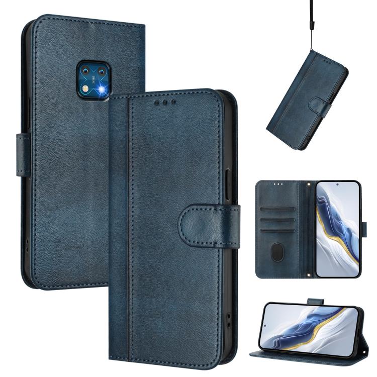 Line Splicing Buckle Retro Leather Phone Case, For Nokia C01 Plus / C1 2nd Edition, For Nokia XR20, For Nokia C10 / C20, For Nokia X20 / X10, For Nokia 6.3 / G20 / G10