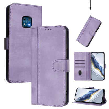 Line Splicing Buckle Retro Leather Phone Case, For Nokia C01 Plus / C1 2nd Edition, For Nokia XR20, For Nokia C10 / C20, For Nokia X20 / X10, For Nokia 6.3 / G20 / G10