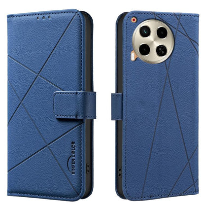 Geometric Pattern RFID Leather Phone Case, For Tecno Spark 30 4G, For Tecno Pova 6 / Pova 6 Pro 5G, For Tecno Camon 30 4G / 30 5G, For Tecno Spark 20 Pro+, For Tecno Spark 20 Pro, For Tecno Spark GO 2024 / 20C / Pop 8, For Tecno Spark 20