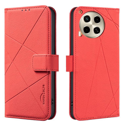 Geometric Pattern RFID Leather Phone Case, For Tecno Spark 30 4G, For Tecno Pova 6 / Pova 6 Pro 5G, For Tecno Camon 30 4G / 30 5G, For Tecno Spark 20 Pro+, For Tecno Spark 20 Pro, For Tecno Spark GO 2024 / 20C / Pop 8, For Tecno Spark 20