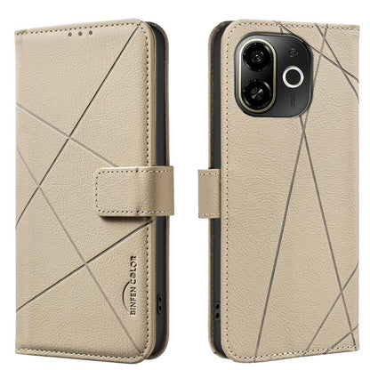 Geometric Pattern RFID Leather Phone Case, For Tecno Pova 8 5G, For Tecno Spark 50 5G, For Tecno Pova Curve 2 5G, For Tecno Spark 50 4G, For Tecno Camon 50 Pro 4G, For Tecno Camon 50 4G, For Tecno Spark Go 3, For Tecno Pova 7 Pro 5G                    ...