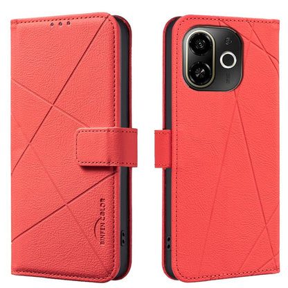 Geometric Pattern RFID Leather Phone Case, For Tecno Pova 8 5G, For Tecno Spark 50 5G, For Tecno Pova Curve 2 5G, For Tecno Spark 50 4G, For Tecno Camon 50 Pro 4G, For Tecno Camon 50 4G, For Tecno Spark Go 3, For Tecno Pova 7 Pro 5G                    ...
