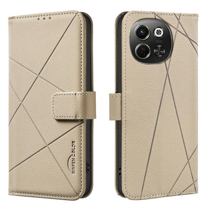 Geometric Pattern RFID Leather Phone Case, For Tecno Pova 8 5G, For Tecno Spark 50 5G, For Tecno Pova Curve 2 5G, For Tecno Spark 50 4G, For Tecno Camon 50 Pro 4G, For Tecno Camon 50 4G, For Tecno Spark Go 3, For Tecno Pova 7 Pro 5G                    ...